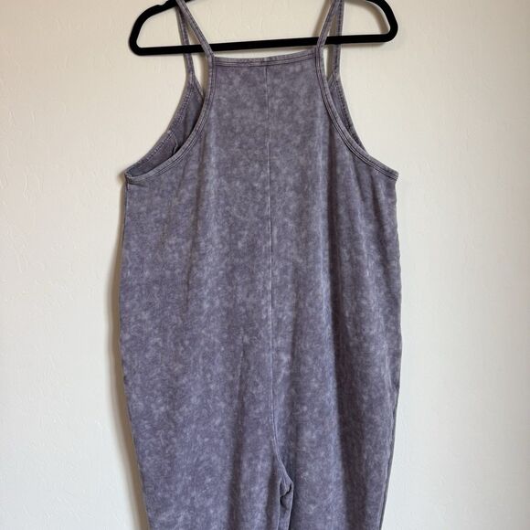 Sincerely Jules Comfy Harem Purple Jumpsuit XL Casual Athleisure Loungewear - Picture 9 of 10